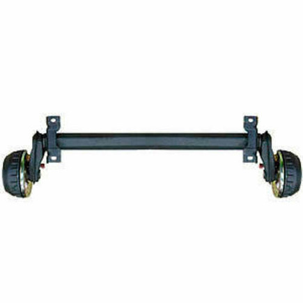 essieu freiné alko 750 kg 4tr100 pour la mise à la cote